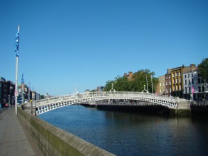 Dublin on a sunny summer's morning.. July 2014