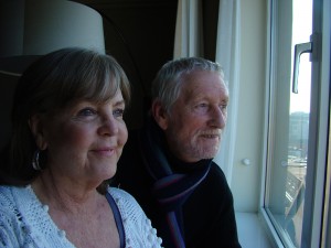 Pauline Collins and Vincent..old friends